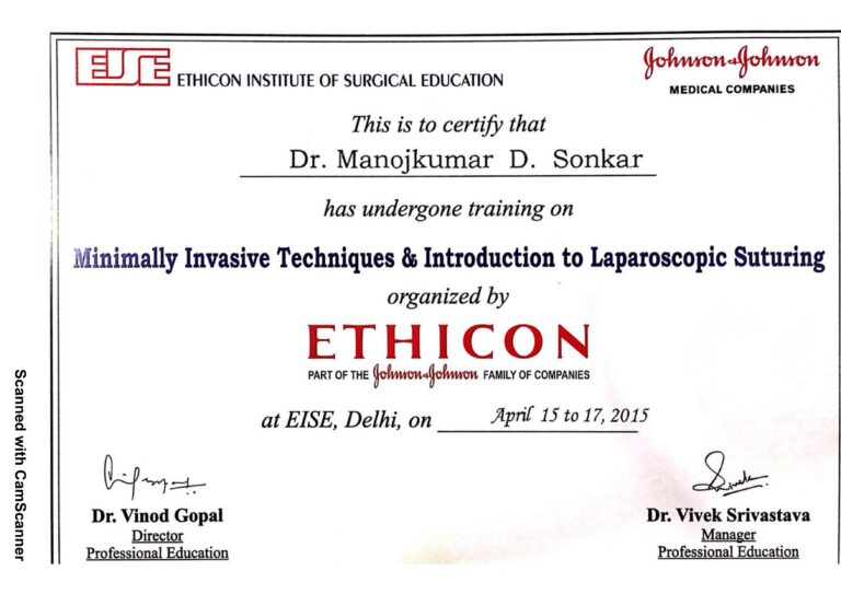 Ethicon institute training